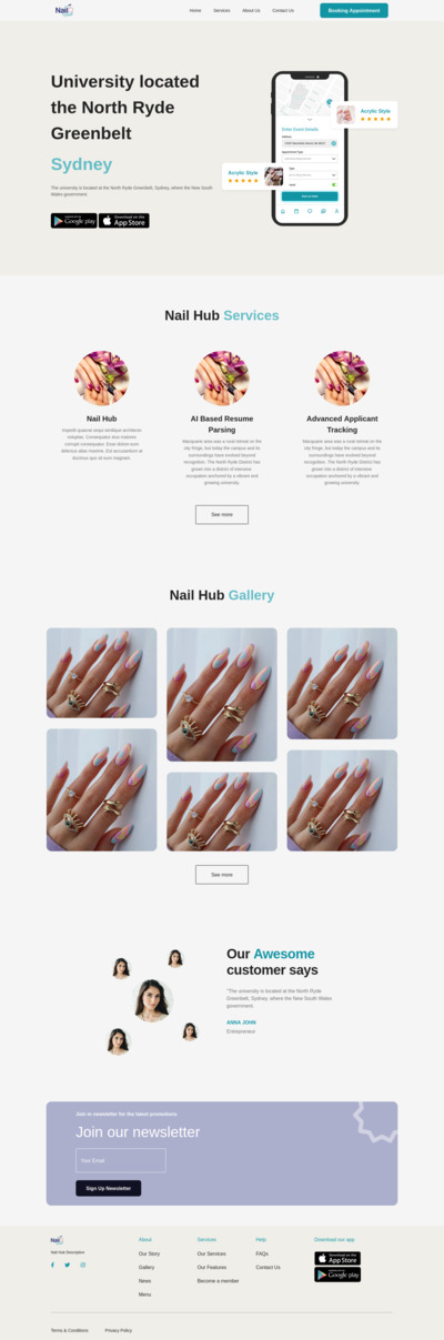 Nail hub 