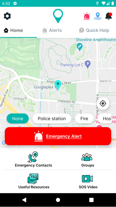 Gps emergency application 