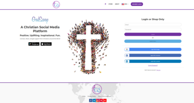 Godscoop social application web 1380