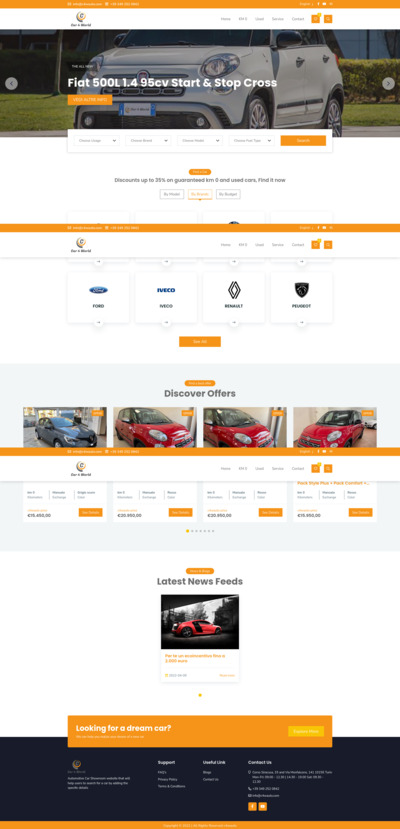 Automotive showroom 
